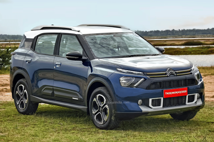 Citroen Aircross blue color