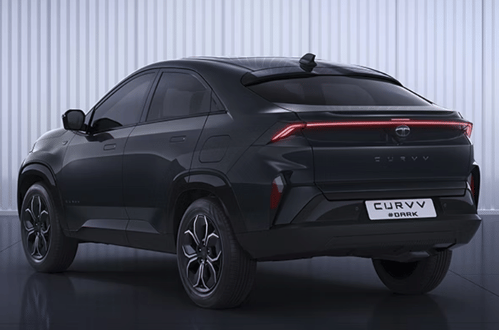 Tata Curvv Dark Edition exterior