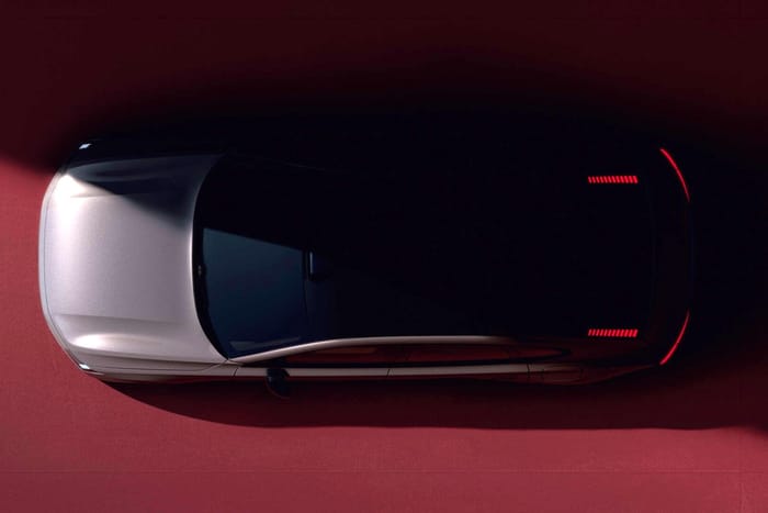 Volvo ES90 all-electric sedan reveal on March 5