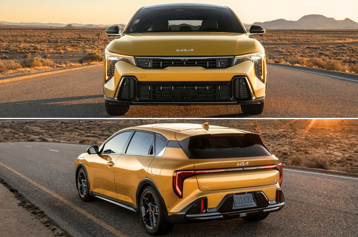 Kia K4 interior exterior images