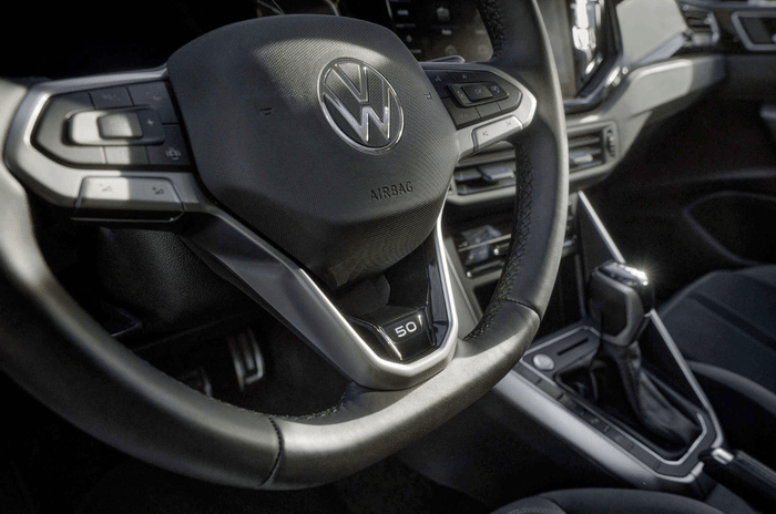 Volkswagen Polo steering wheel