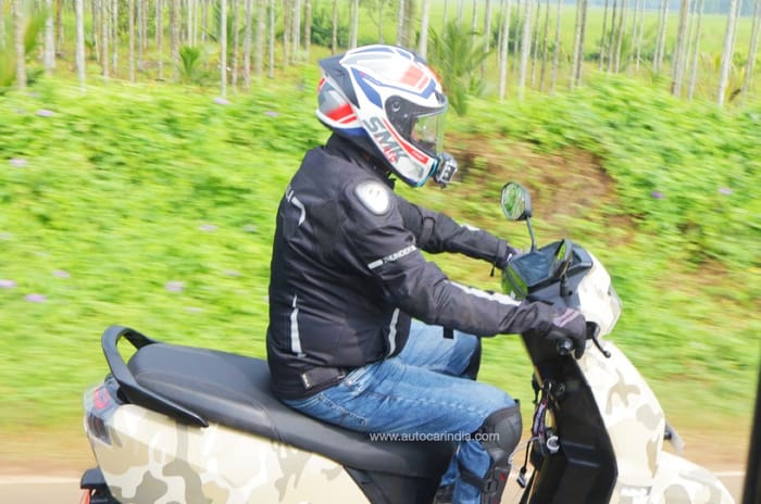 Ampere NXG e-scooter spotted testing, could launch soon