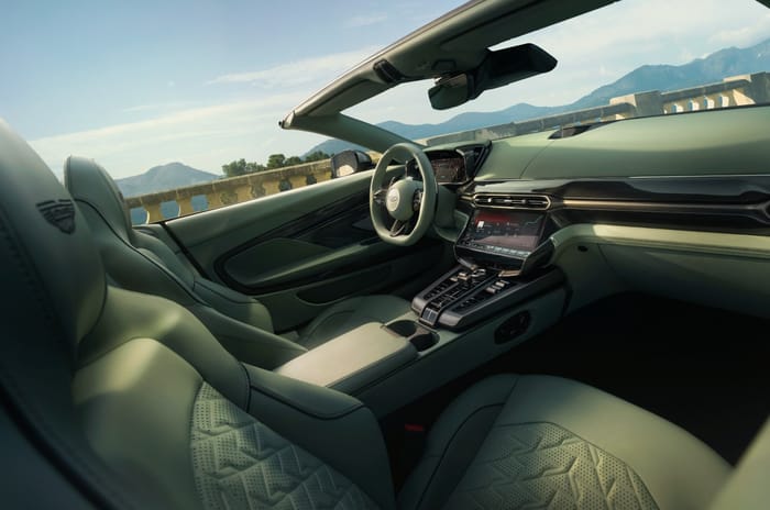 Aston Martin Vanquish Volante interior