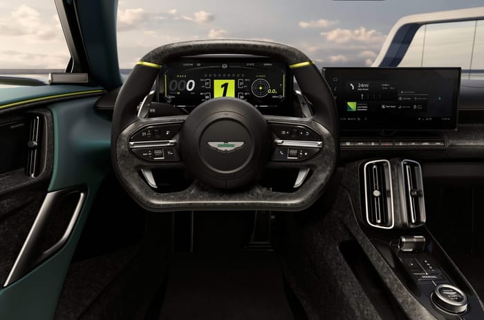 Aston Martin Valhalla interior Aston Martin Valhalla interior