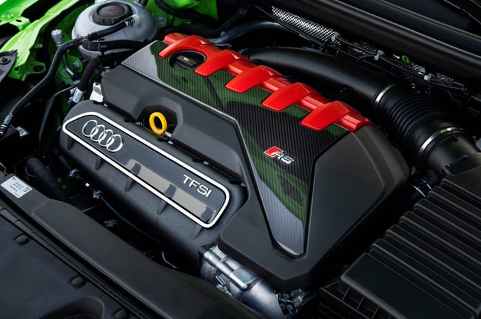 Audi's 2.5-litre 5-cylinder turbo-petrol engine