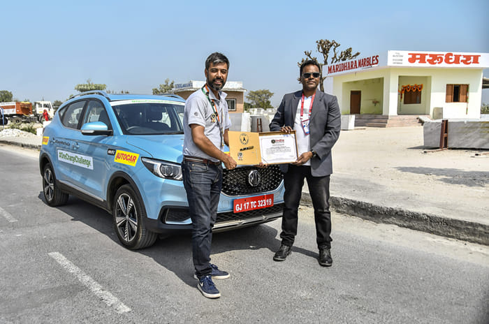 Autocar India sets a record, covers 563km in MG’s ZS EV on one charge