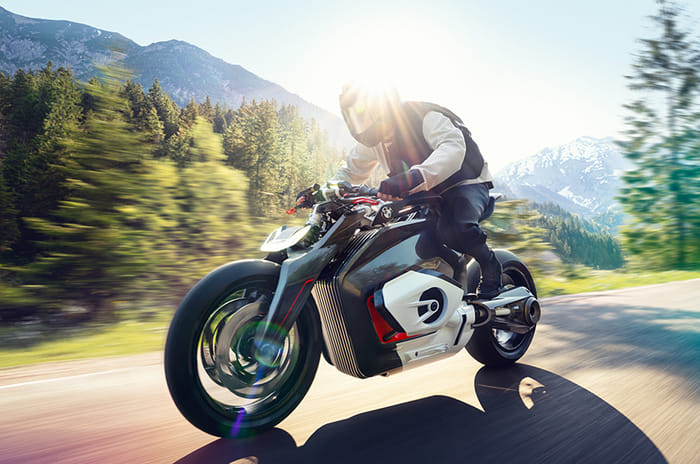 BMW Vision DC Roadster electric concept bike unveiled