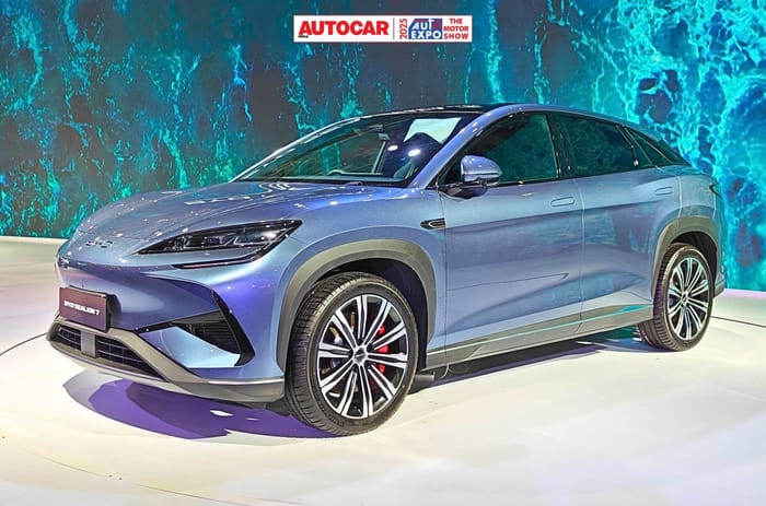 BYD Sealion 7 at Auto Expo 2025 BYD Sealion 7 at Auto Expo 2025