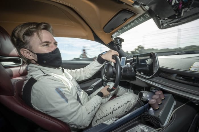 Pininfarina Battista nears production as Heidfeld takes to the track