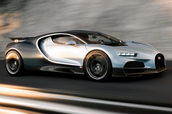 Bugatti Tourbillon action