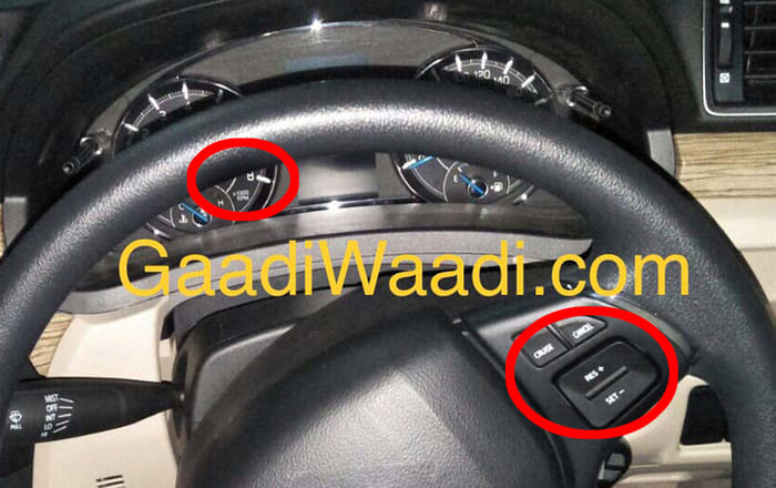 Maruti Suzuki Ciaz petrol cruise control Maruti Suzuki Ciaz petrol cruise control
