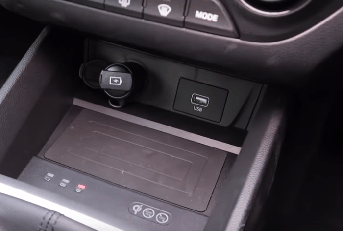 Hyundai Creta wireless charging