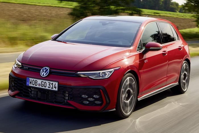 Volkswagen Golf GTI seen in India for the first time