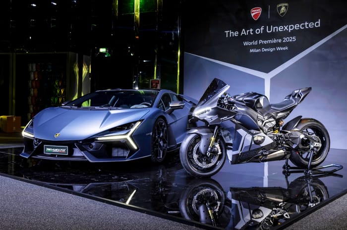 Ducati Panigale V4 Lamborghini Revuelto
