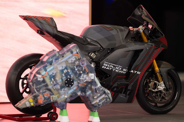 Ducati V21L showcases solid-state battery breakthrough