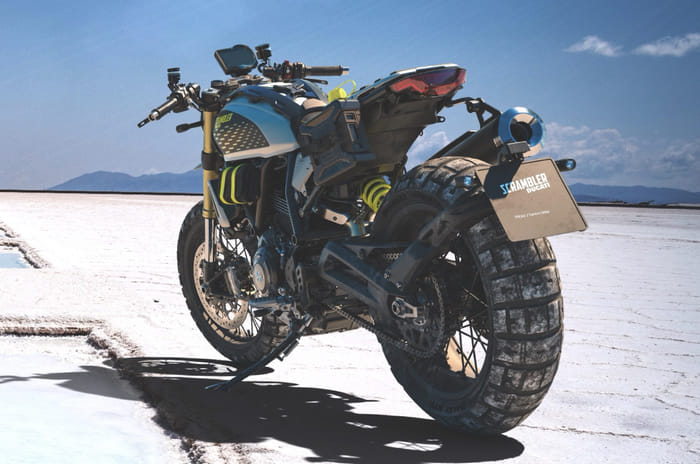 Ducati Scrambler based Street Tracker concept unveiled