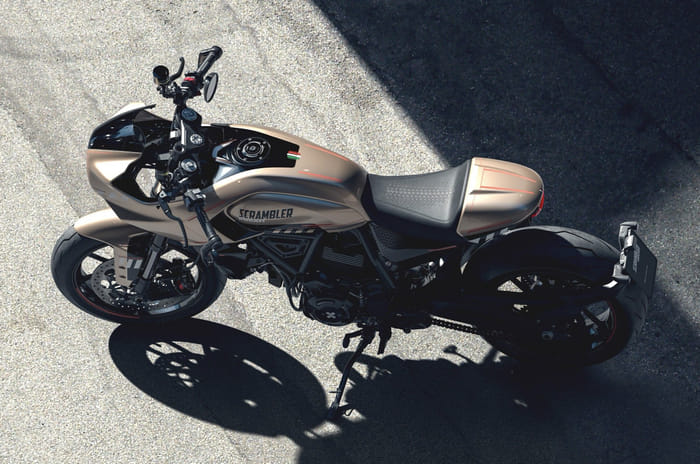 Ducati Scrambler based Cafe Racer concept unveiled