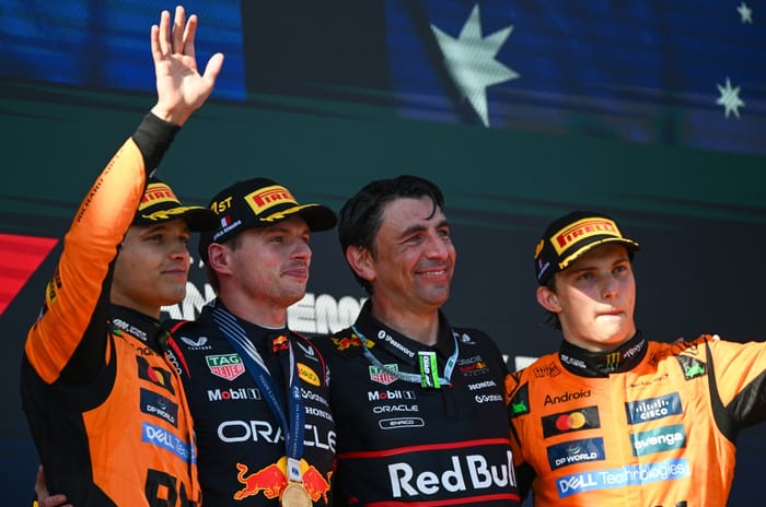 2025 F1 Imola GP podium