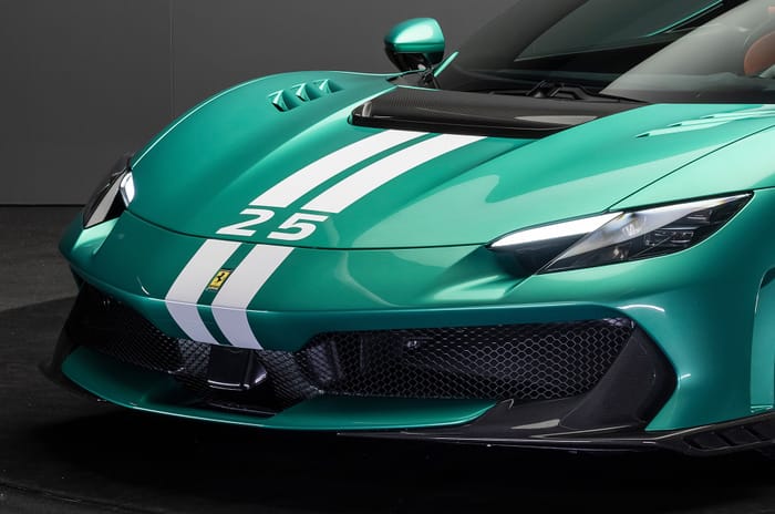 Hardcore Ferrari 296 Speciale breaks cover