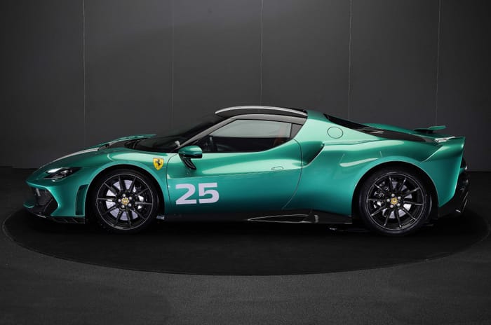 Hardcore Ferrari 296 Speciale breaks cover