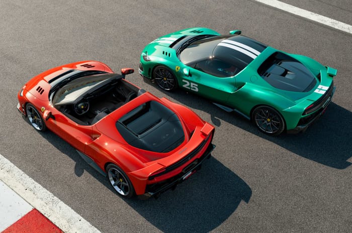 Hardcore Ferrari 296 Speciale breaks cover