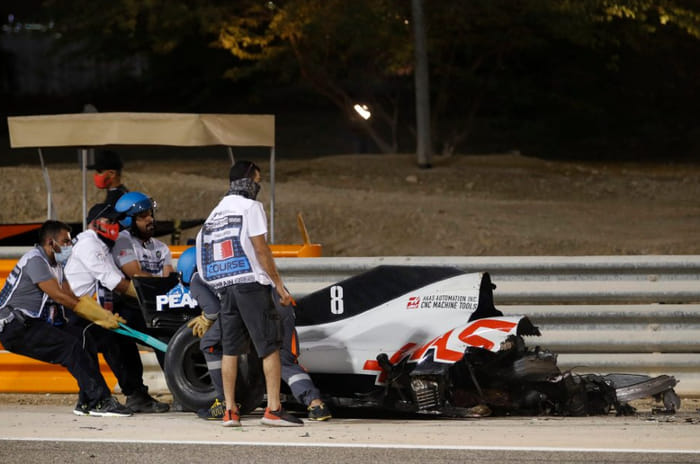 F1 2020: Hamilton wins Bahrain GP as Grosjean survives horror crash