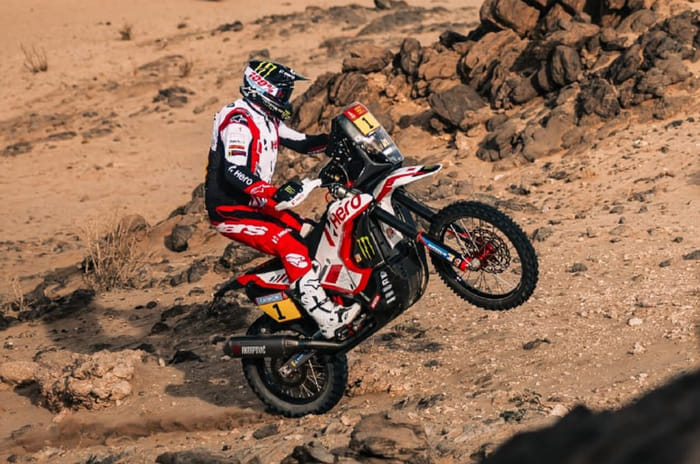 Hero MotoSports Ross Branch Dakar 2025 prologue Hero MotoSports Ross Branch Dakar 2025 prologue