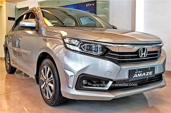 2023 Honda Amaze showroom