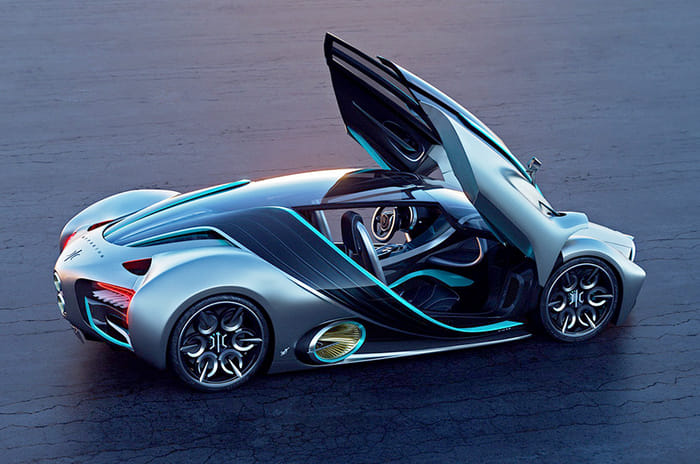 Hyperion XP-1 hydrogen electric supercar revealed