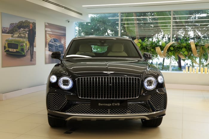 Bentley India first showroom opens in Mumbai