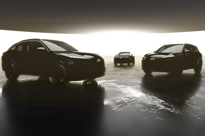 Infiniti models for the USA