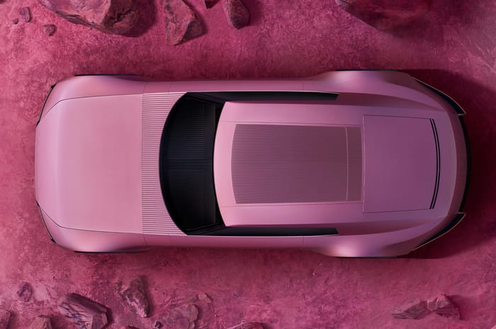 Jaguar Type 00 concept top