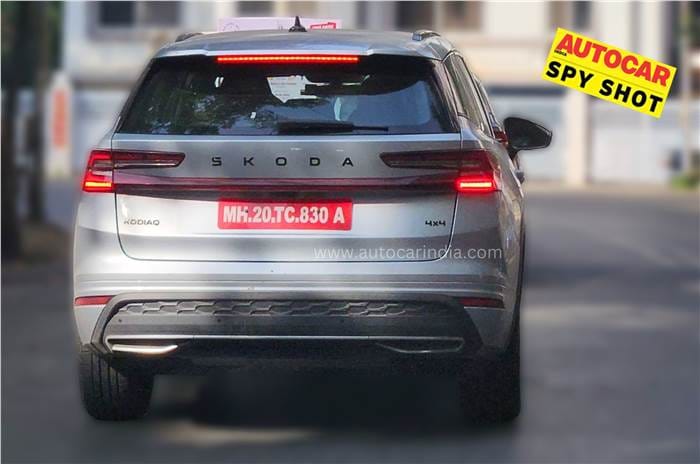 New Skoda Kodiaq India debut at Bharat Mobility show 2025