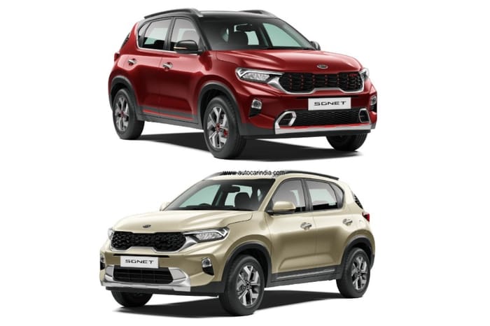 Kia Sonet GT Line vs Tech Line: what is the difference?