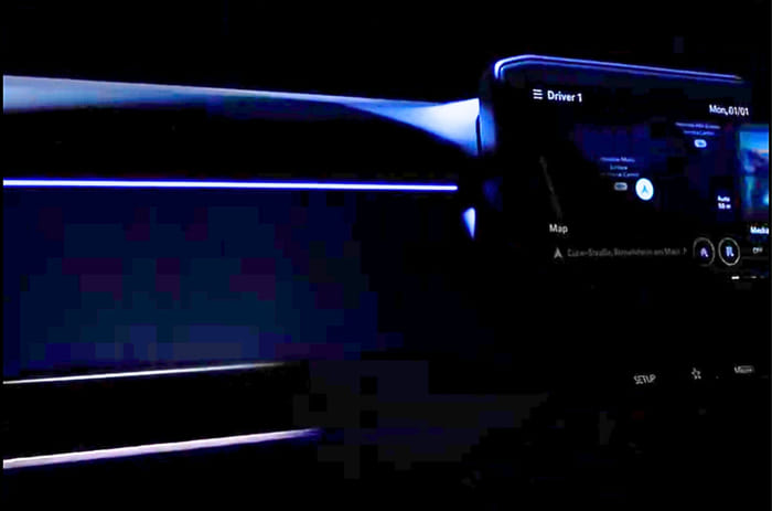 Kia Syros infotainment, dashboard