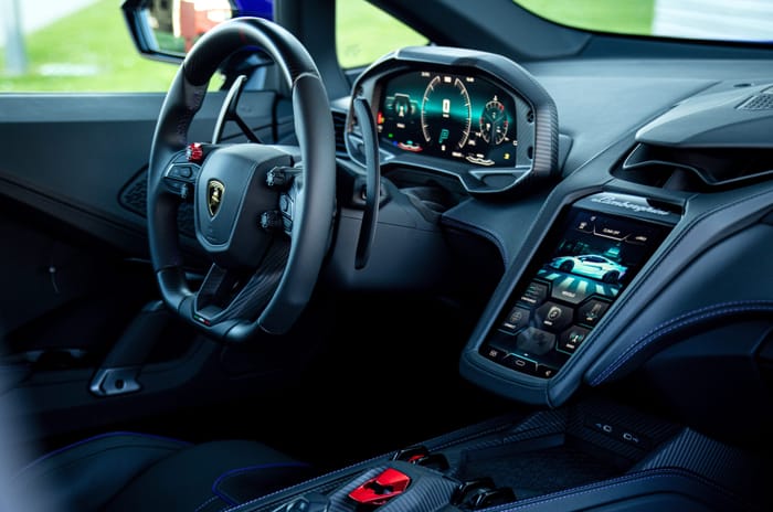 Lamborghini Temerario interior