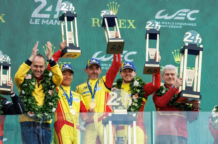 2025 Le Mans Hypercar winner AF Corse Ferrari 2025 Le Mans Hypercar winner AF Corse Ferrari