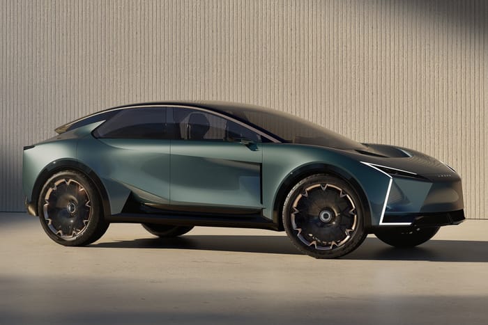 Lexus LS reinvented as luxury MPV and coupe SUV concepts