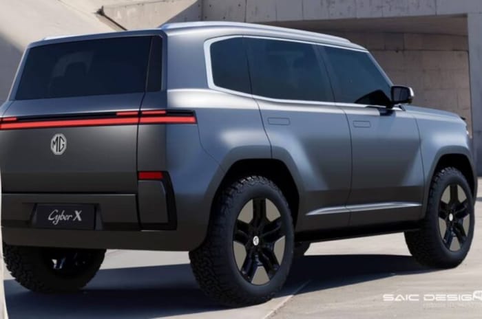 MG Cyber X rear MG Cyber X rear