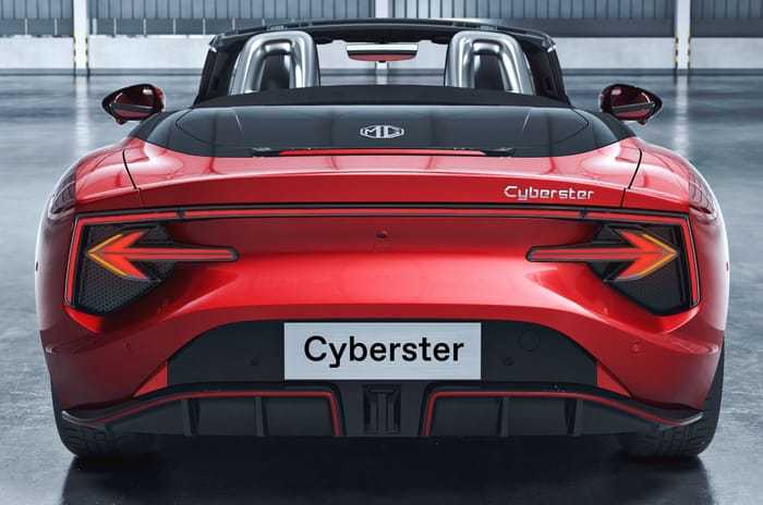 MG Cyberster rear