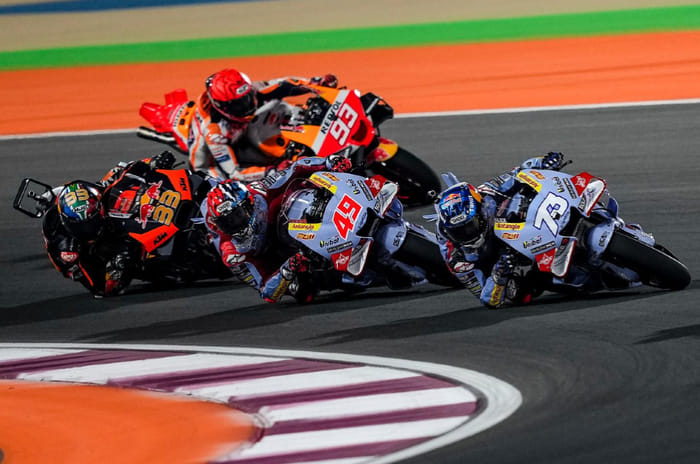 Qatar GP: Di Giannantonio takes first MotoGP win, Bagnaia extends championship lead