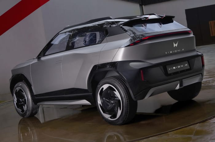 Mahindra Vision X rear left side