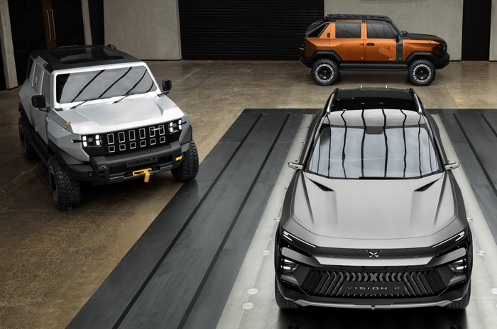 Mahindra Vision T, SXT and X concepts