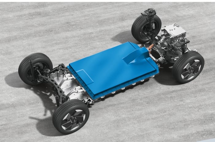 eVitara front motor Maruti e Vitara chassis battery motor