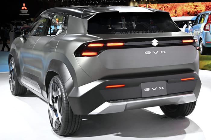 Maruti eVX rear Maruti eVX rear