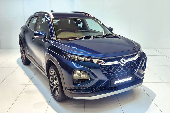Maruti Fronx showroom