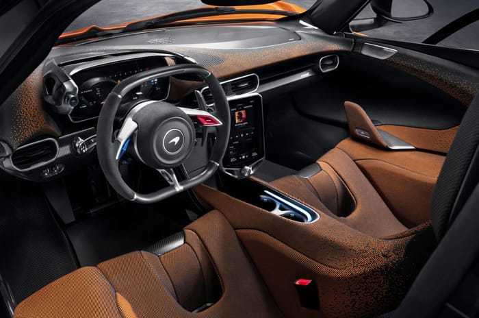 McLaren W1 interior