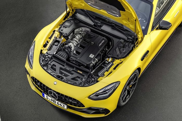 Mercedes-AMG GT 43 engine