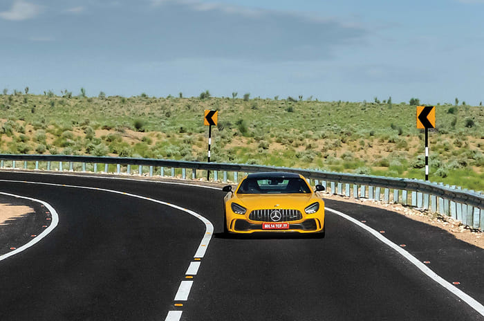 Mercedes AMG GT R: On India's fastest road