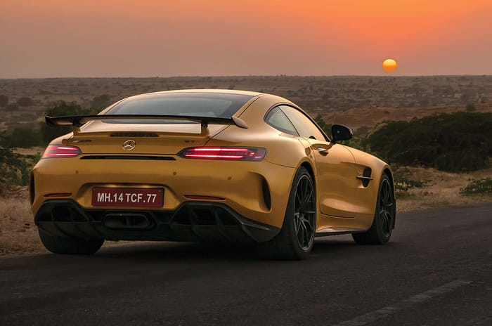 Mercedes AMG GT R: On India's fastest road
